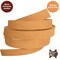 ELW Genuine American Leather Bison 8-9 oz (3.2-3.4mm) Thickness - Straps, Belts, Strips - 72" -  Full Grain Hide DIY Craft Projects, Bag, Chap, Moccasins, Jewelry, Wrapping